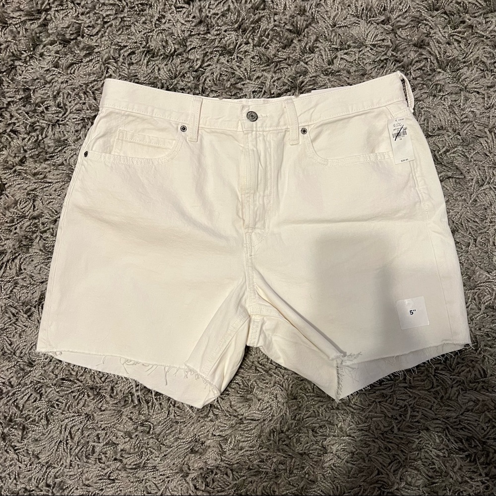 Old Navy White Denim Shorts 12